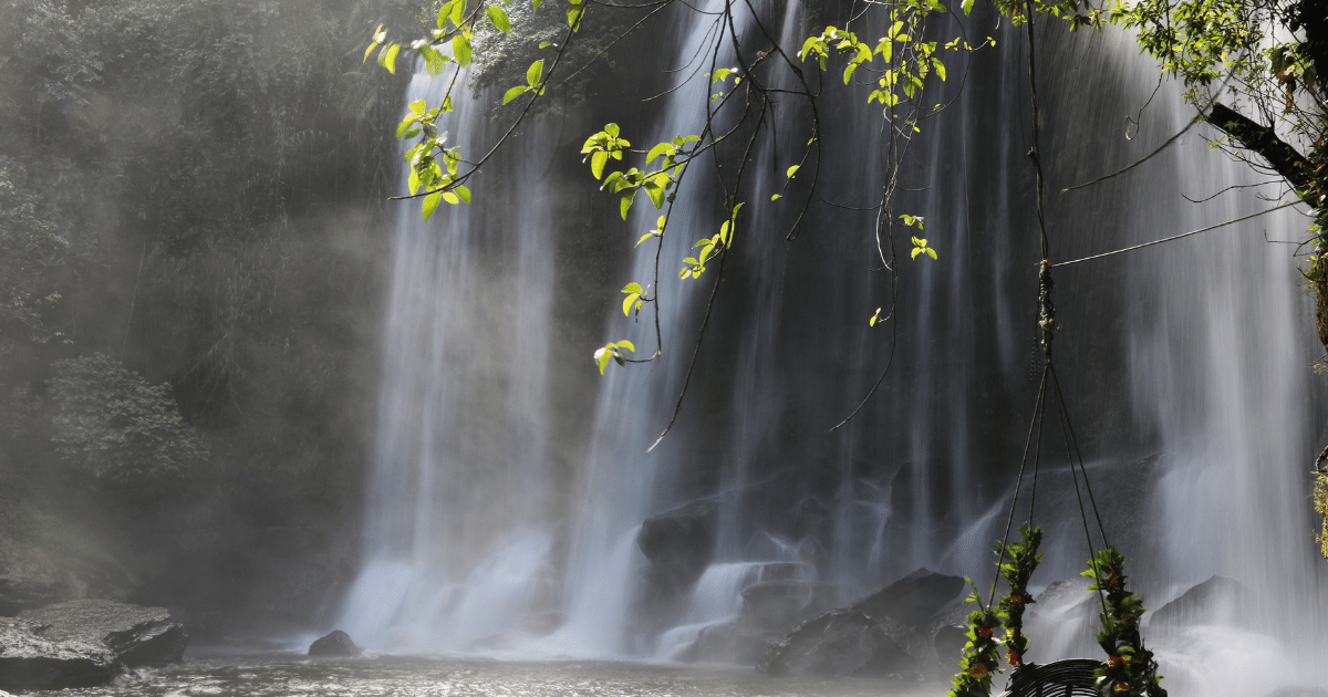 One of the main attractions of Phnom Kulen is the stunning waterfalls. The most famous one is the Phnom Kulen Waterfall, also known as the "River of a Thousand Lingas." As you make your way down the trail, you'll come across countless stone carvings of Hindu deities and symbols, believed to bring good luck and prosperity.