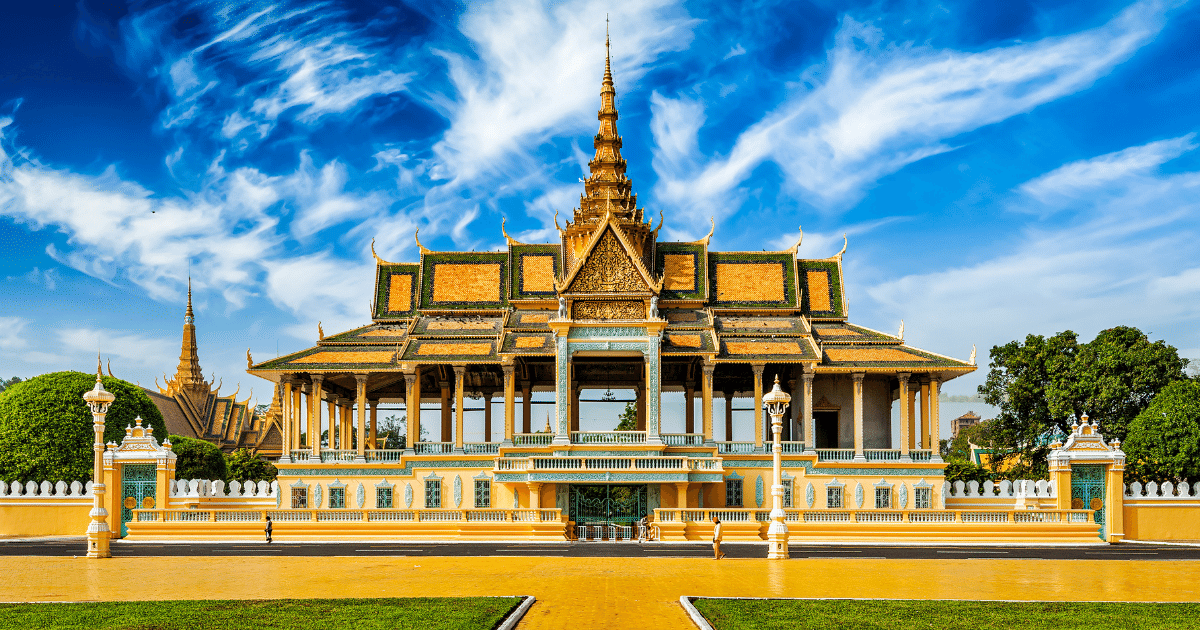 The Royal Palace is an iconic landmark in the heart of Phnom Penh, the capital city of Cambodia. It is a must-see attraction for visitors who want to delve into the rich history and culture of this enchanting country.